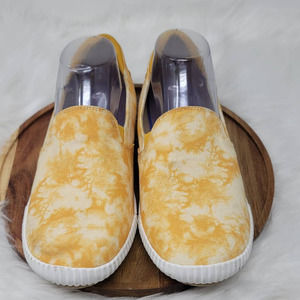 Dr Scholls Women Yellow Slip On Shoes 9.5
